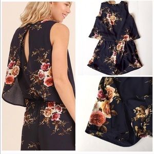 NWT Umgee Floral Romper